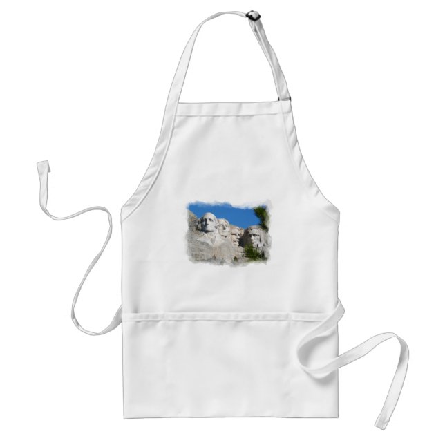 Mount Rushmore Schürze (Vorne)