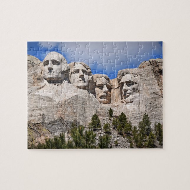 Mount Rushmore - South Dakota - 8x10 - 110 Stk. Puzzle (Horizontal)