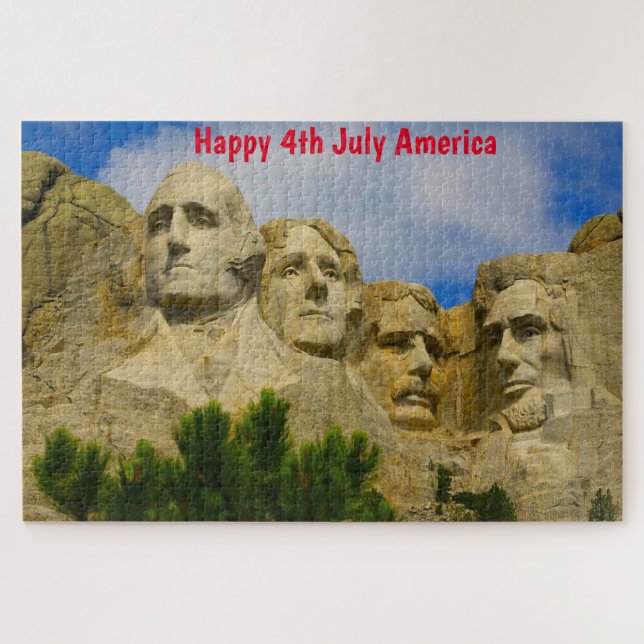 Mount Rushmore South Dakota Jigsaw Puzzle (Horizontal)