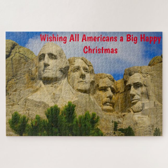 Mount Rushmore South Dakota Jigsaw Puzzle (Horizontal)
