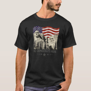 Mount Rushmore South Dakota Pro Republican Anti T-Shirt