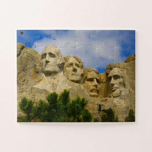 Mount Rushmore South Dakota Puzzle (Horizontal)