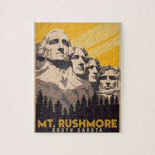 Mount Rushmore, South Dakota Puzzle