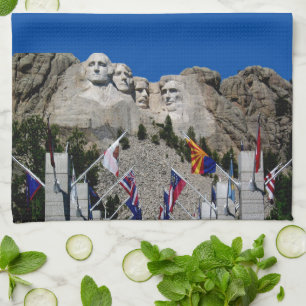 Mount Rushmore South Dakota Souvenir Küchentuch