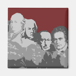Mount Rushmore von Composers Red Magnet