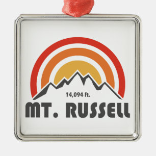 Mount Russell Kalifornien Ornament Aus Metall