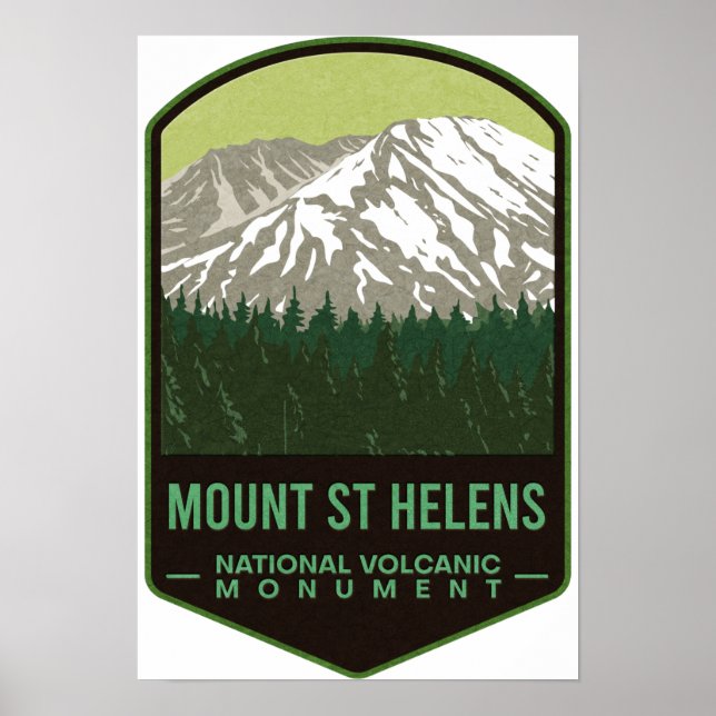 Mount Saint Helens National Volcanic Monument Poster (Vorne)