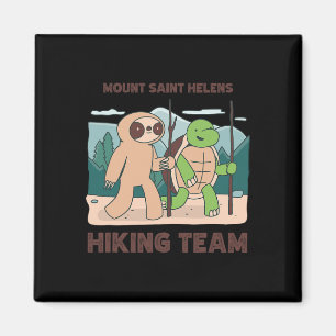 Mount Saint Helens Wandergruppe Kletterexpedition Magnet
