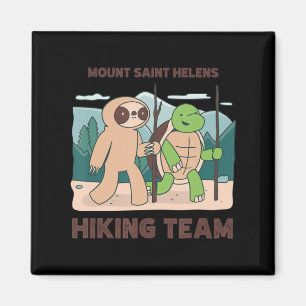 Mount Saint Helens Wanderteam Bergwanderung Expedi Magnet