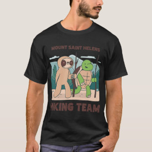 Mount Saint Helens Wanderteam Bergwanderung Expedi T-Shirt