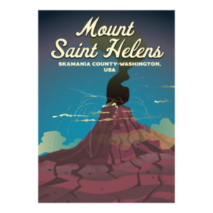 Mount Saint Helens Washington USA Fotodruck