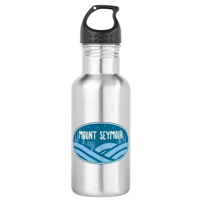Mount Seymour im Freien Edelstahlflasche (Vorderseite)