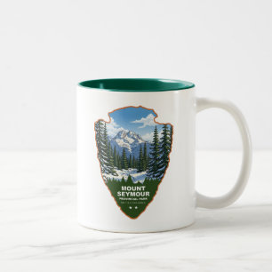 Mount Seymour Provincial Park Arrowhead Zweifarbige Tasse