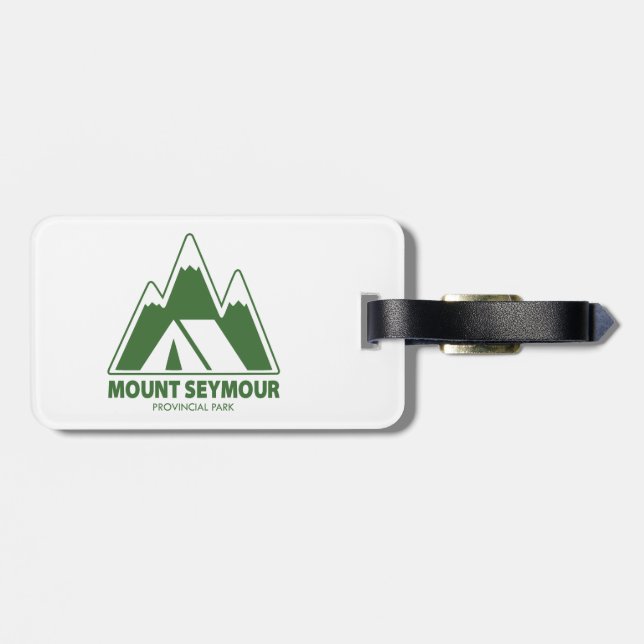 Mount Seymour Provincial Park Berge Camping Gepäckanhänger (Rückseite horizontal)