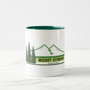 Mount Seymour Provincial Park Grüne Streifen Zweifarbige Tasse