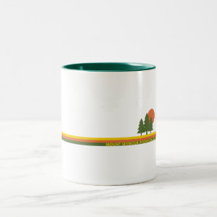 Mount Seymour Provincial Park Kiefern Sonne Zweifarbige Tasse