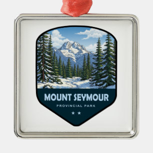 Mount Seymour Provincial Park Schild Ornament Aus Metall