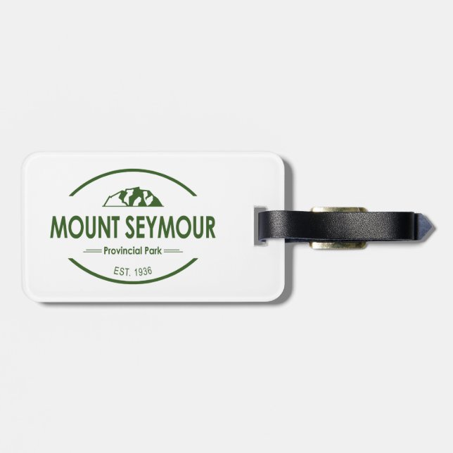 Mount Seymour Provincialpark Gepäckanhänger (Rückseite horizontal)