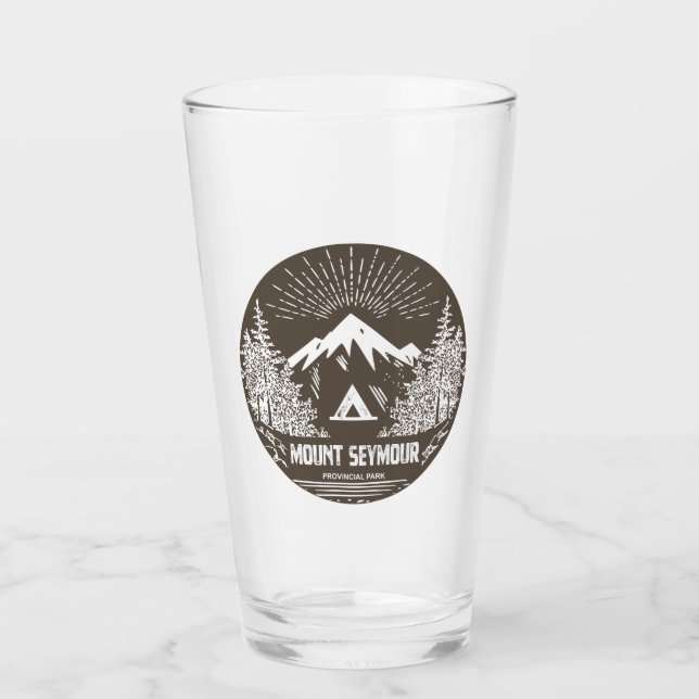Mount Seymour Provincialpark Glas (Vorderseite)