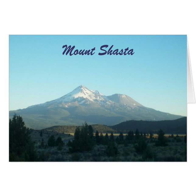 Mount Shasta (Vorderseite (Horizontal))