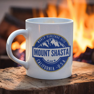 Mount Shasta California Beautiful Landscape Kaffeetasse