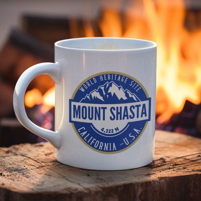 Mount Shasta California Beautiful Landscape Kaffeetasse (Von Creator hochgeladen)