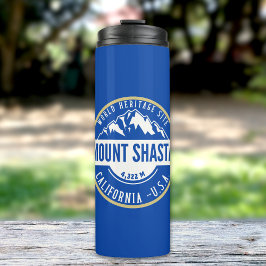 Mount Shasta California Beautiful Landscape Thermosbecher