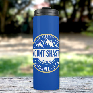 Mount Shasta California Beautiful Landscape Thermosbecher