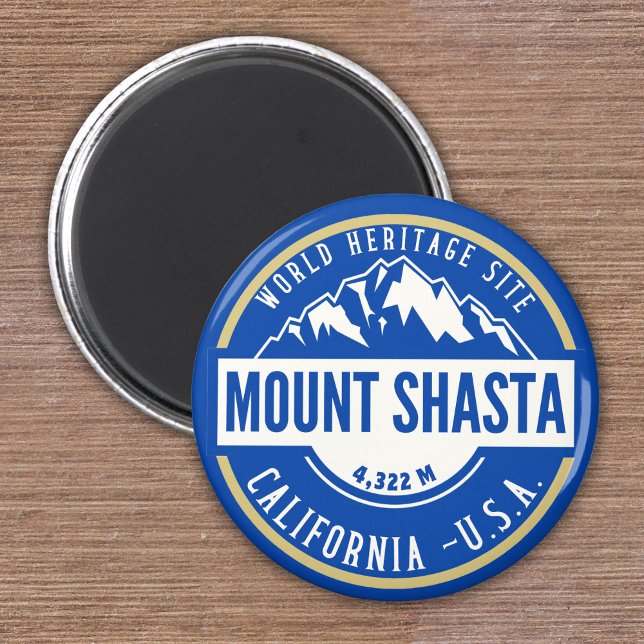 Mount Shasta California U.S.A. Magnet (Von Creator hochgeladen)