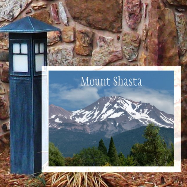 Mount Shasta Kalifornien Postkarte (Von Creator hochgeladen)