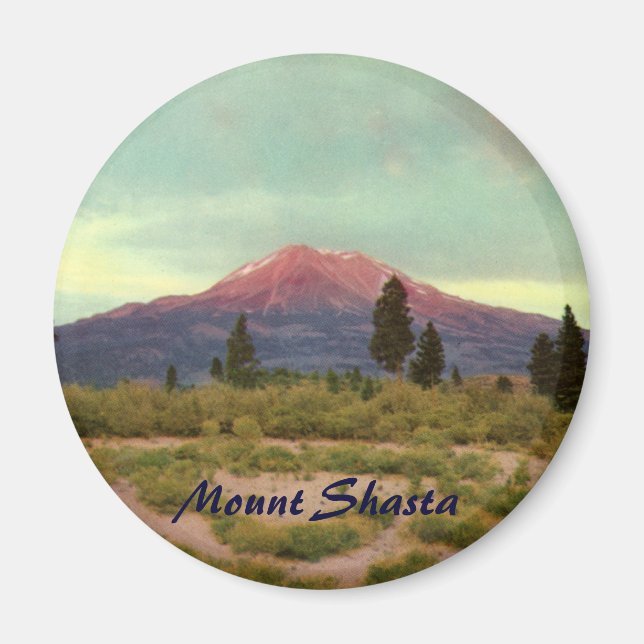Mount Shasta Magnet (Vorne)