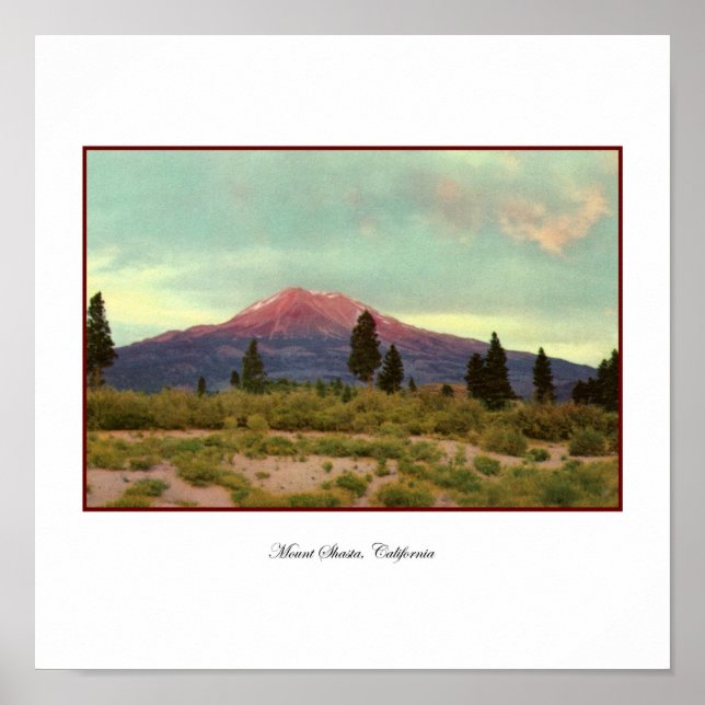 Mount Shasta Poster (Vorne)
