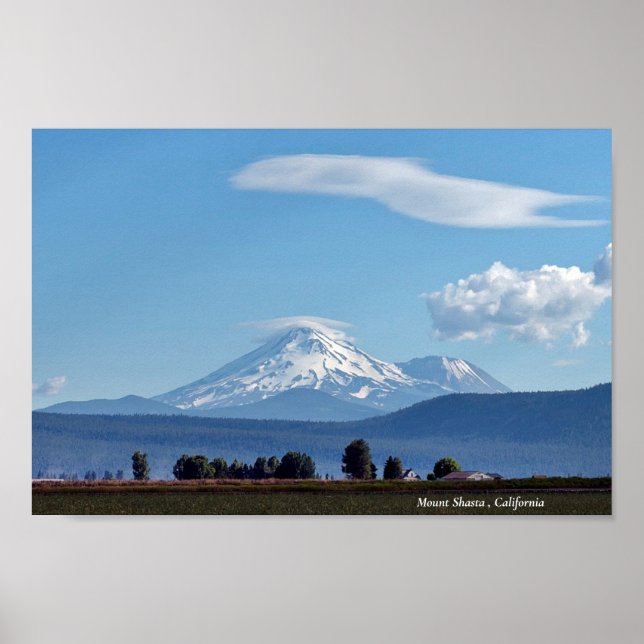 Mount Shasta Poster (Vorne)