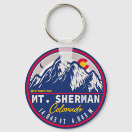 Mount Sherman Colorado - 14er-Wanderung Schlüsselanhänger