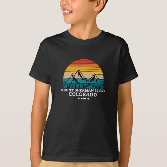MOUNT SHERMAN Colorado T-Shirt (Vorderseite)