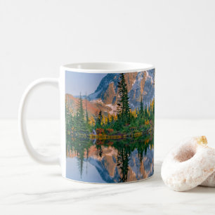 Mount Shuksan gespiegelt im Reflection Lake Kaffeetasse