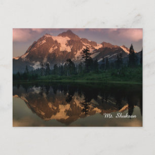 Mount Shuksan Postcard Postkarte