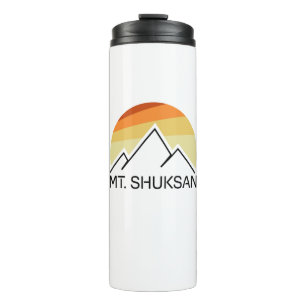 Mount Shuksan Washington Retro Thermosbecher