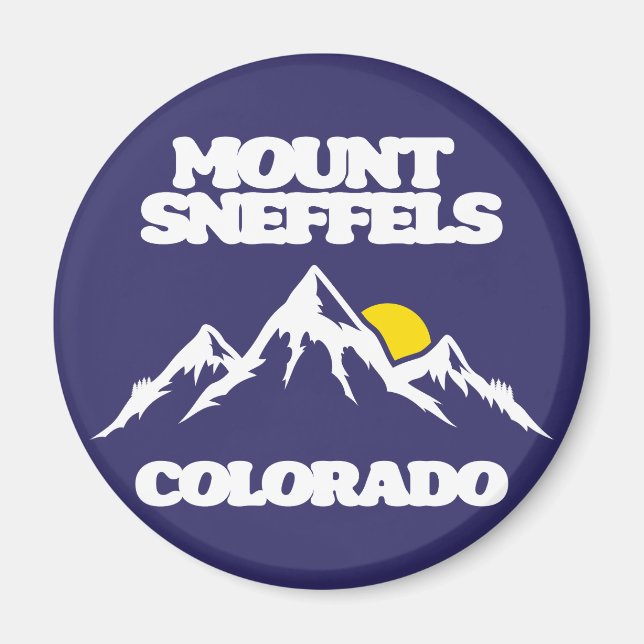 Mount Sneffels Colorado Magnet (Vorne)