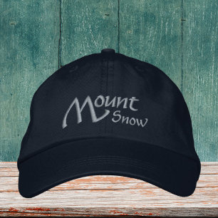 Mount Snow Vermont bestickter Hut