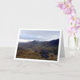 Mount Snowdon, Snowdonia National Park, Walisisch Karte