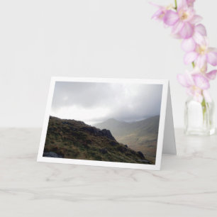 Mount Snowdon, Snowdonia-Nationalpark, Wales Karte