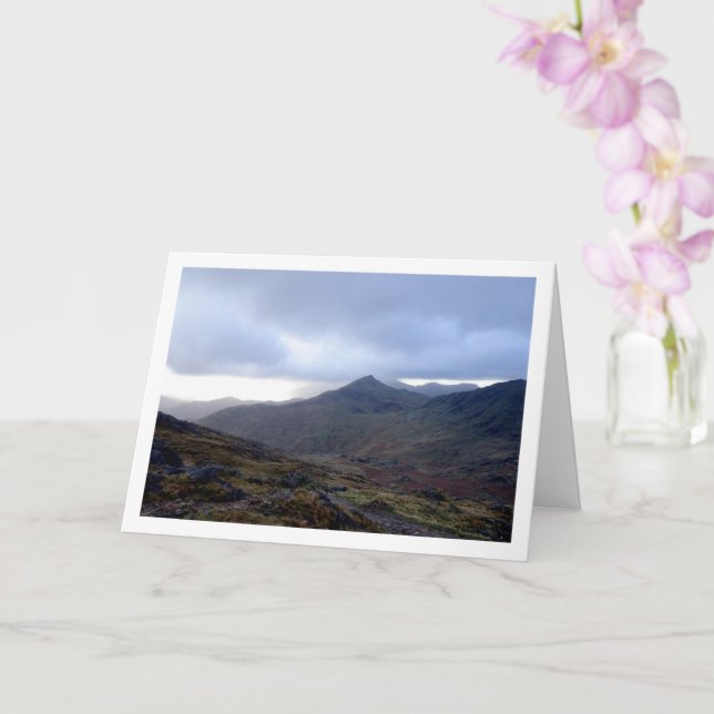 Mount Snowdon, Snowdonia Nationalpark, Walisisch Karte (Orchidee)