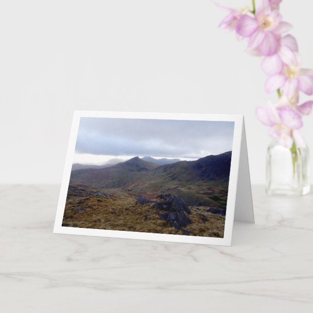 Mount Snowdon, Snowdonia Nationalpark, Walisisch Karte (Orchidee)