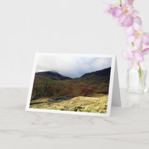 Mount Snowdon, Snowdonia Nationalpark, Walisisch Karte