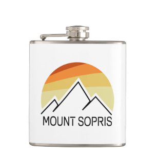 Mount Sopris Retro Flachmann
