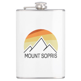 Mount Sopris Retro Flachmann