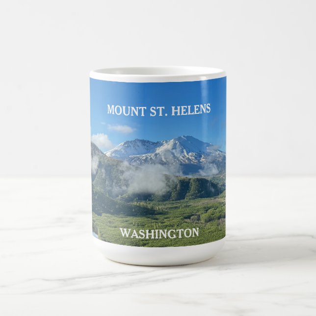 Mount St. Helens Coffee Tasse (Mittel)