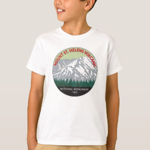 Mount St Helens Nationales Vulkanschutzgebiet Vint T-Shirt