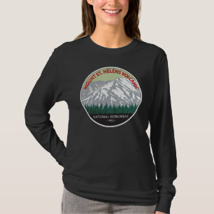 Mount St Helens Nationales Vulkanschutzgebiet Vint T-Shirt